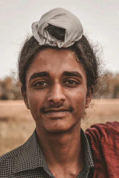 Portrait of Imran Qureshi