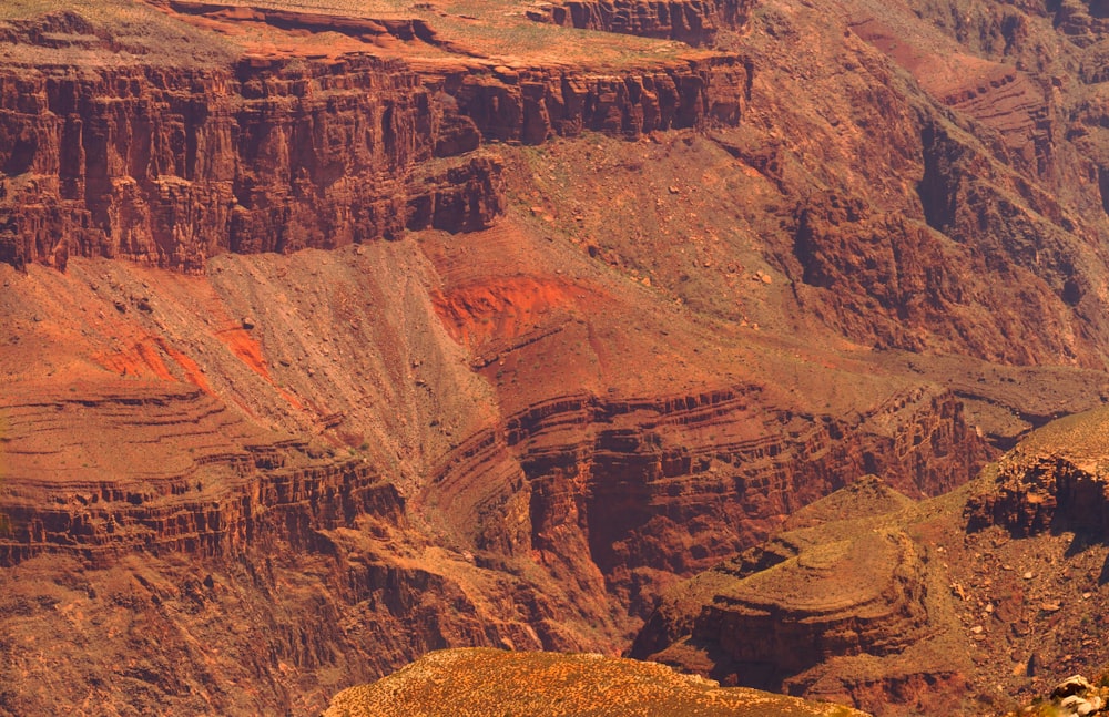 brown rock formation during daytime