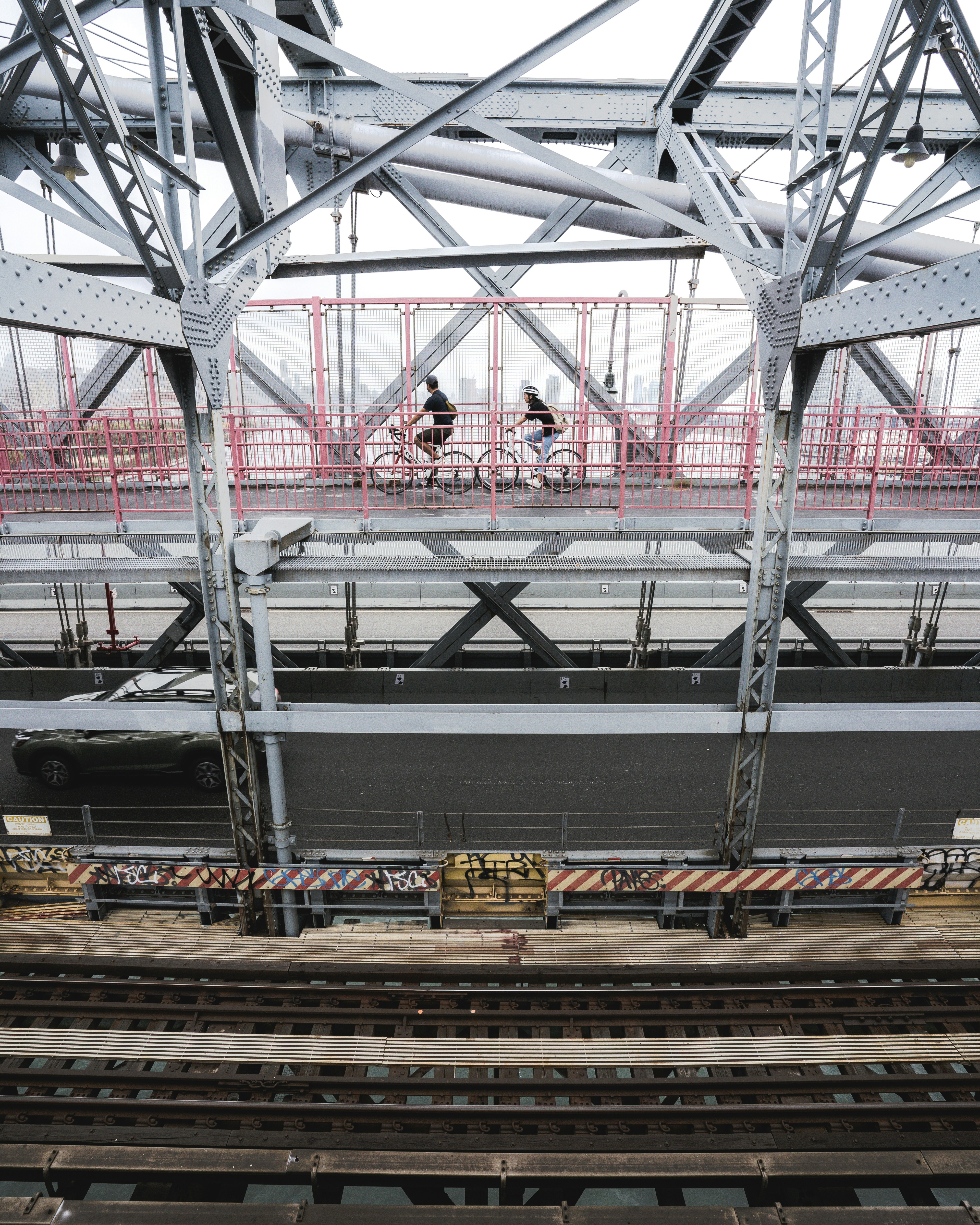 A bike ride over the Williamsburg Bridge...