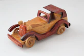 brown and beige car toy