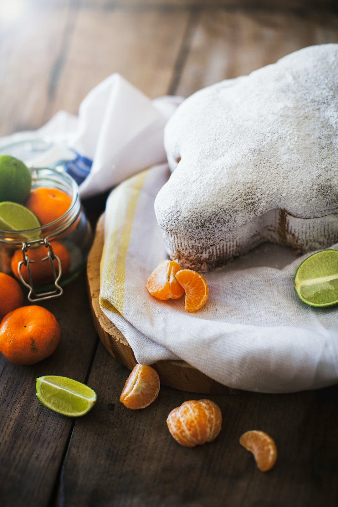 orange fruit on brown wooden tray