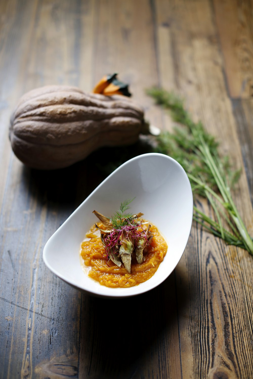 cooked food on white ceramic plate