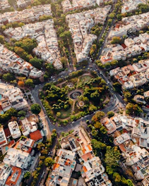 aerial view of city during daytime