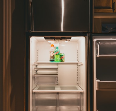 black top mount refrigerator with dispenser