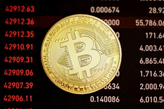 round gold and silver coin