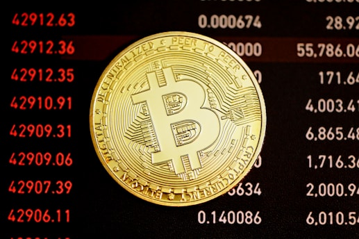 round gold and silver coin