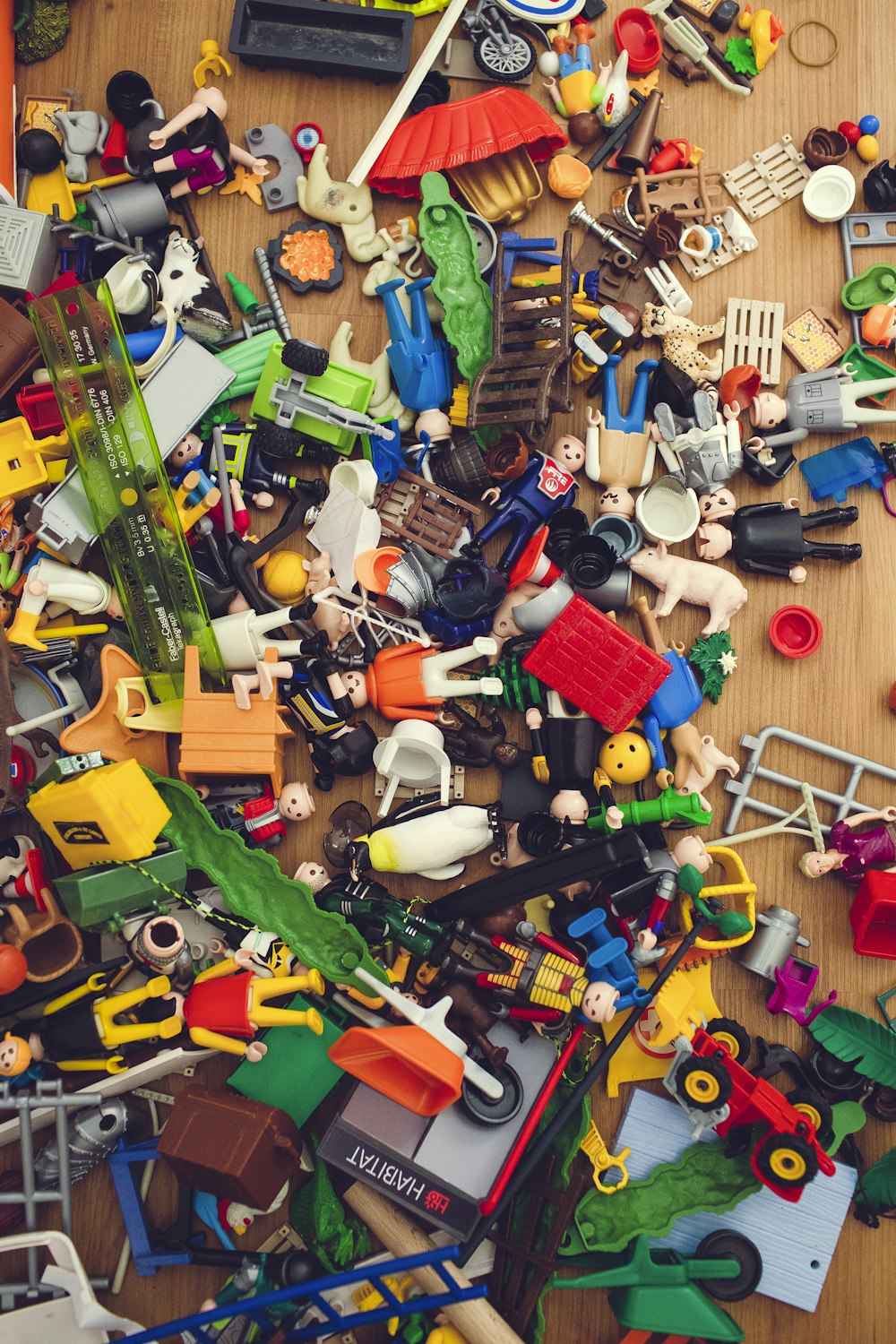 lego blocks on brown wooden table