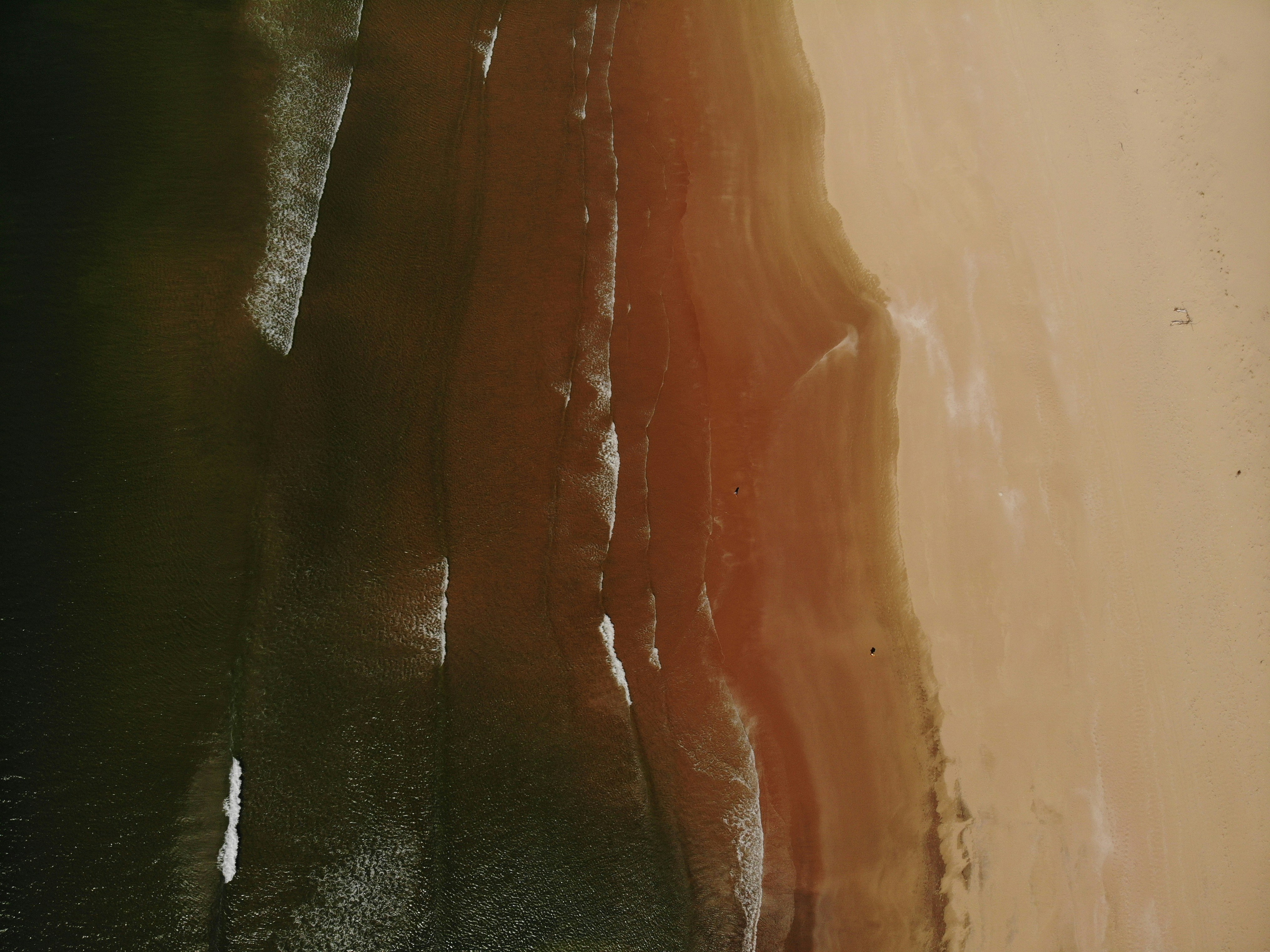 black leather textile on white surface