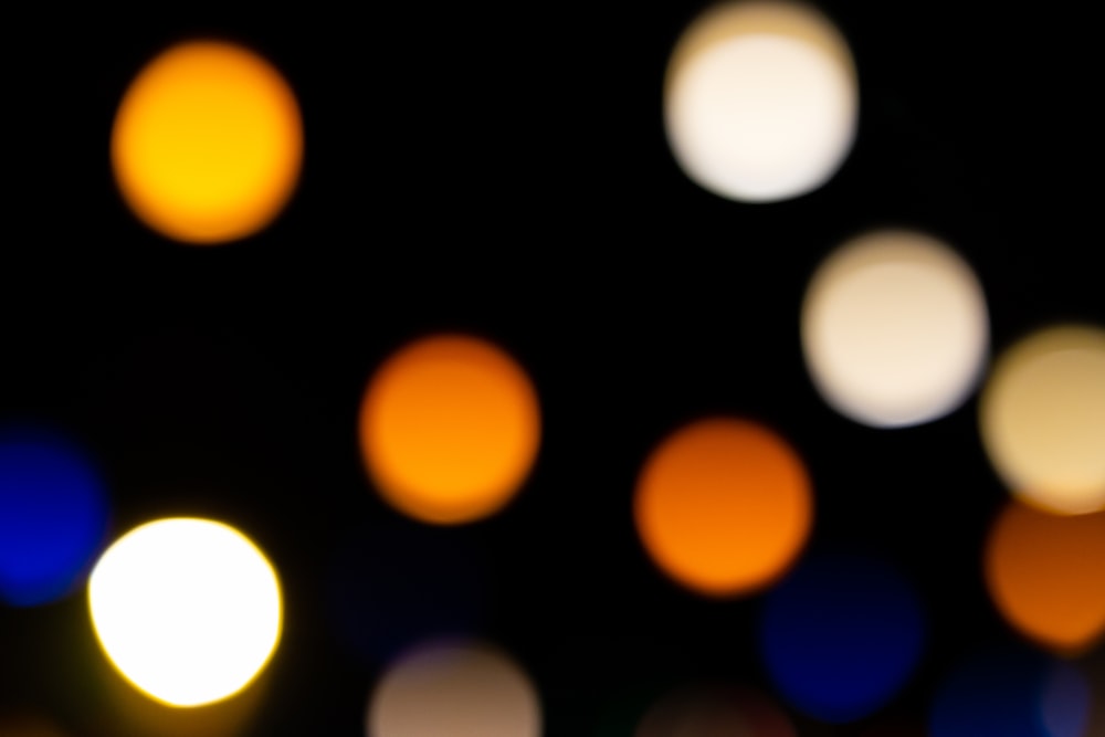 white and yellow polka dot lights photo – Free Christmas Image on Unsplash