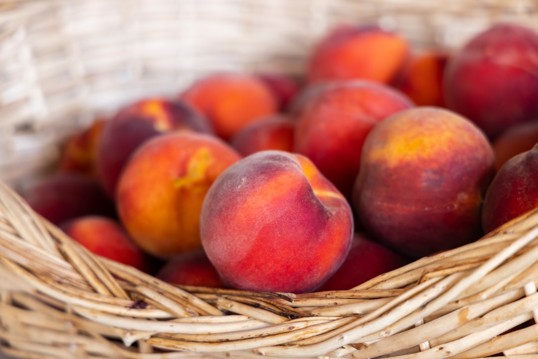 red apples on brown woven basket