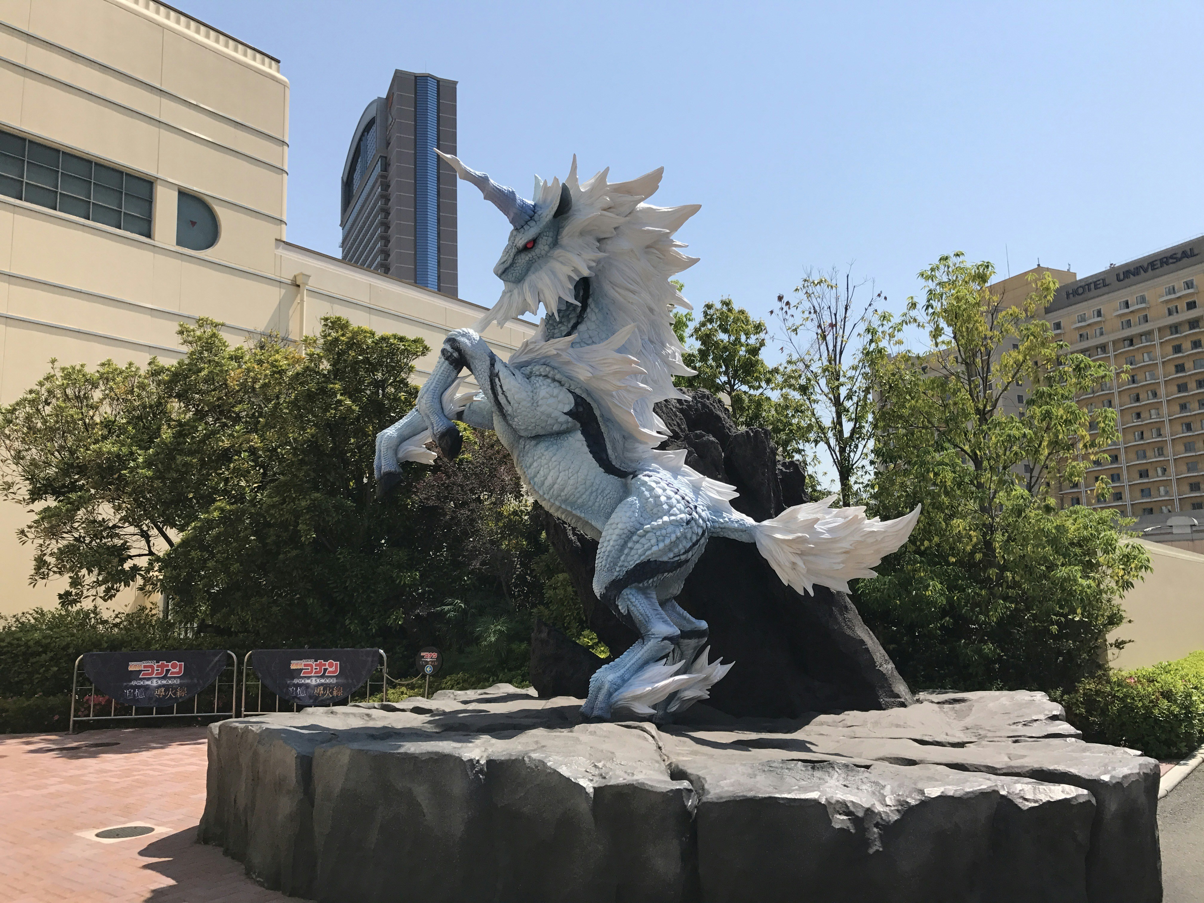 man riding on horse statue