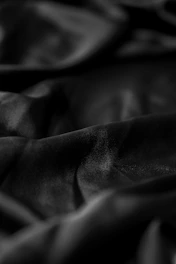 Rich silk fabric shimmering under soft light, highlighting its smooth texture.