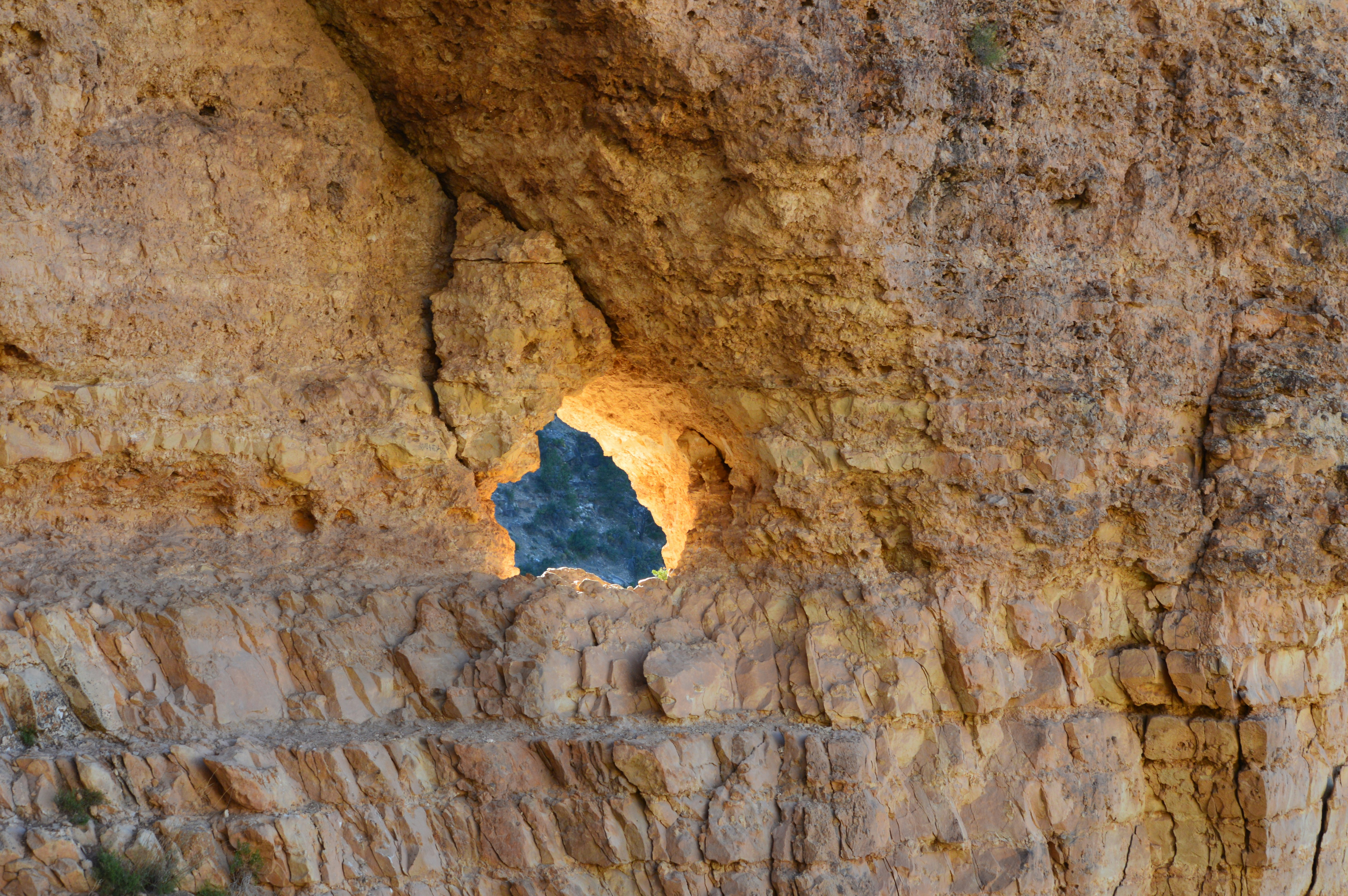 brown rock formation during daytime