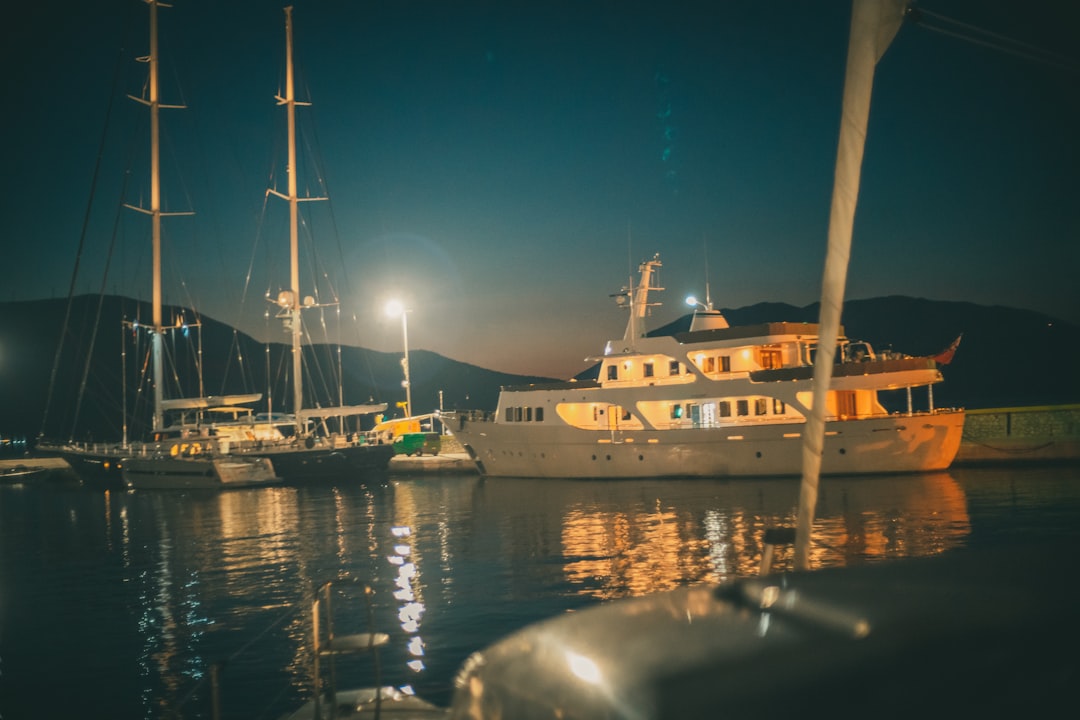 white and brown boat on body of water during daytime