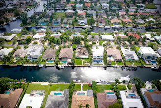 aerial view of city buildings during daytime