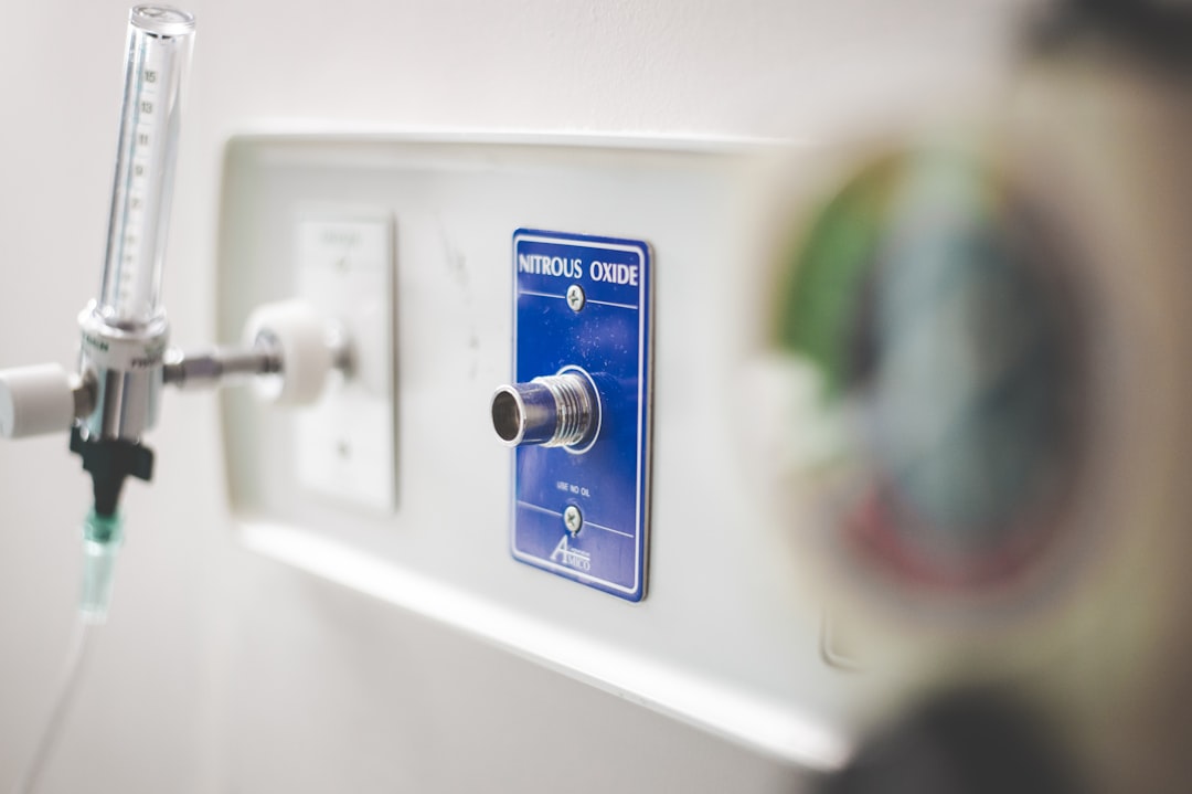 white and blue electric switch