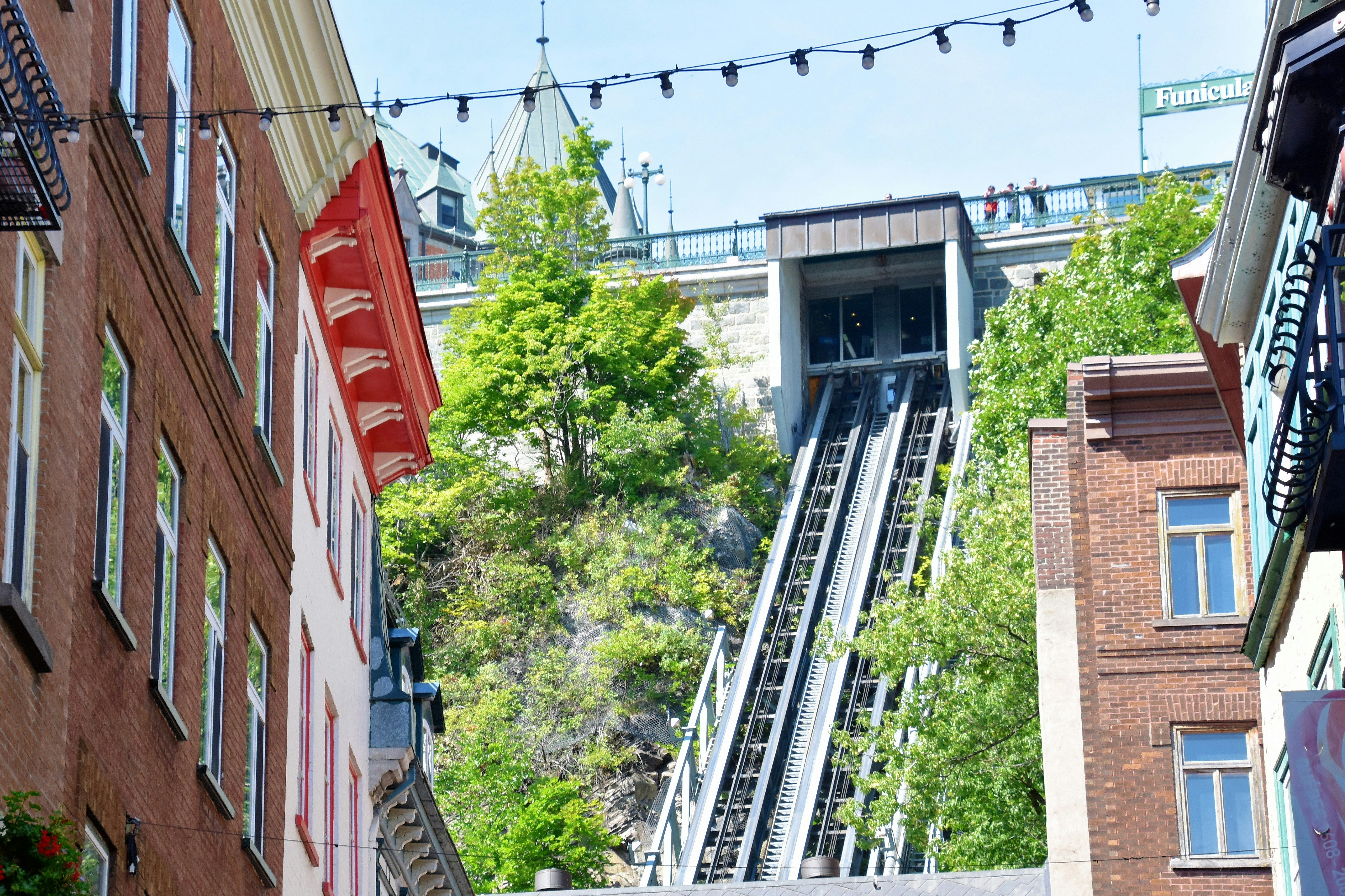 white and red concrete building