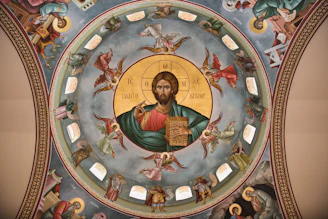 jesus christ on cross wall decor