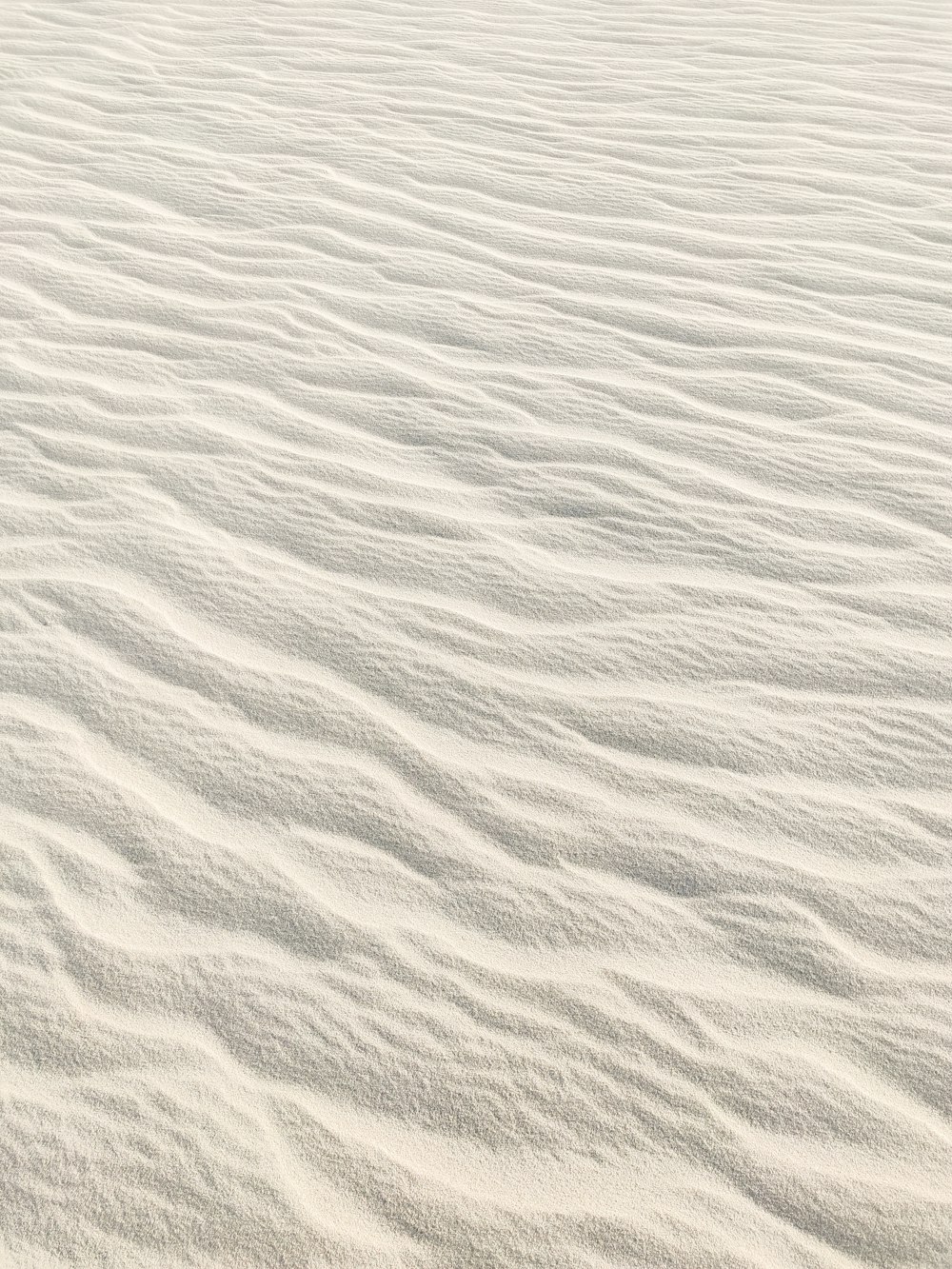 Arena blanca con agua durante el día