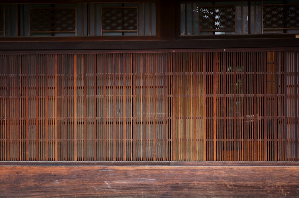 brown wooden window frame during daytime