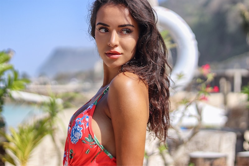 Sexy Češka v letním topu