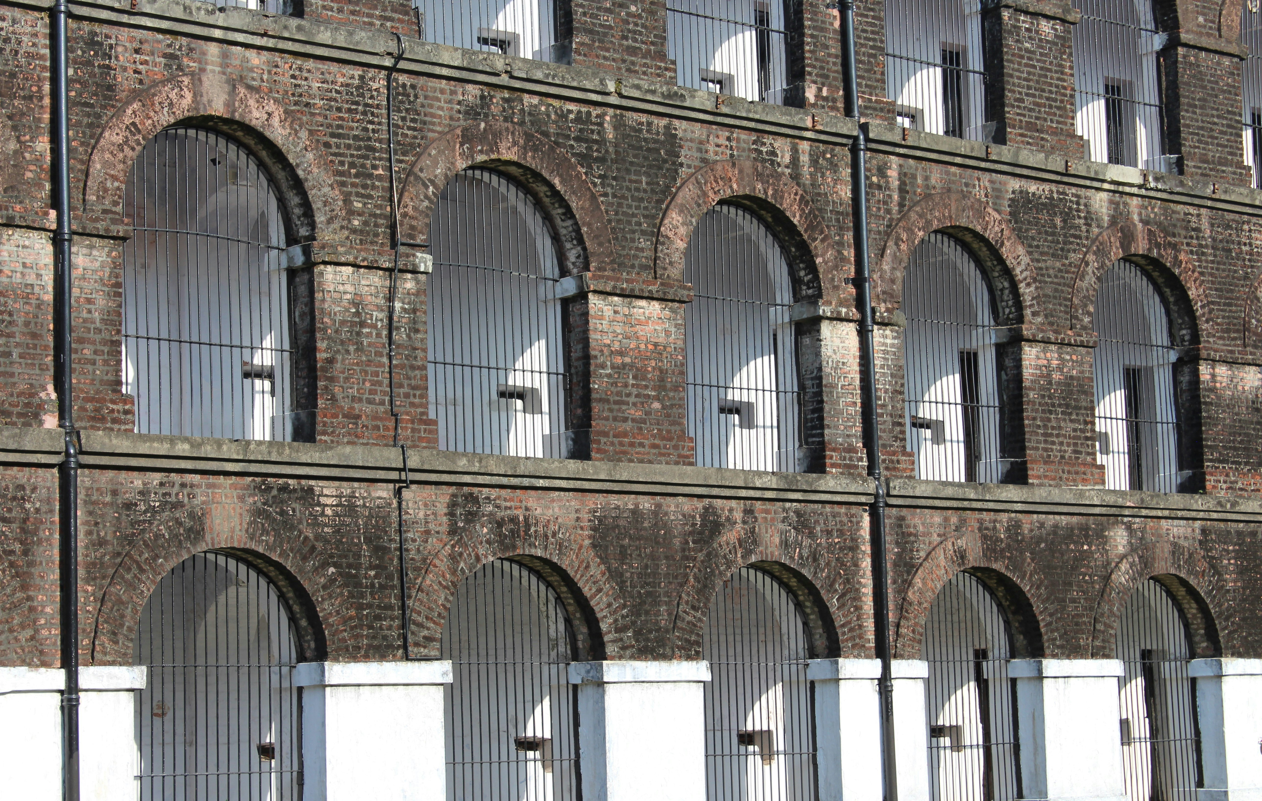 brown and white concrete building