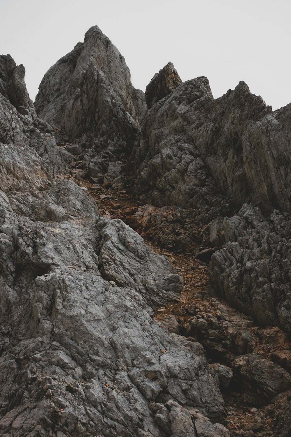 brown rocky mountain during daytime