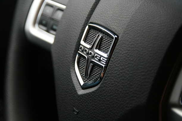 black and silver car steering wheel