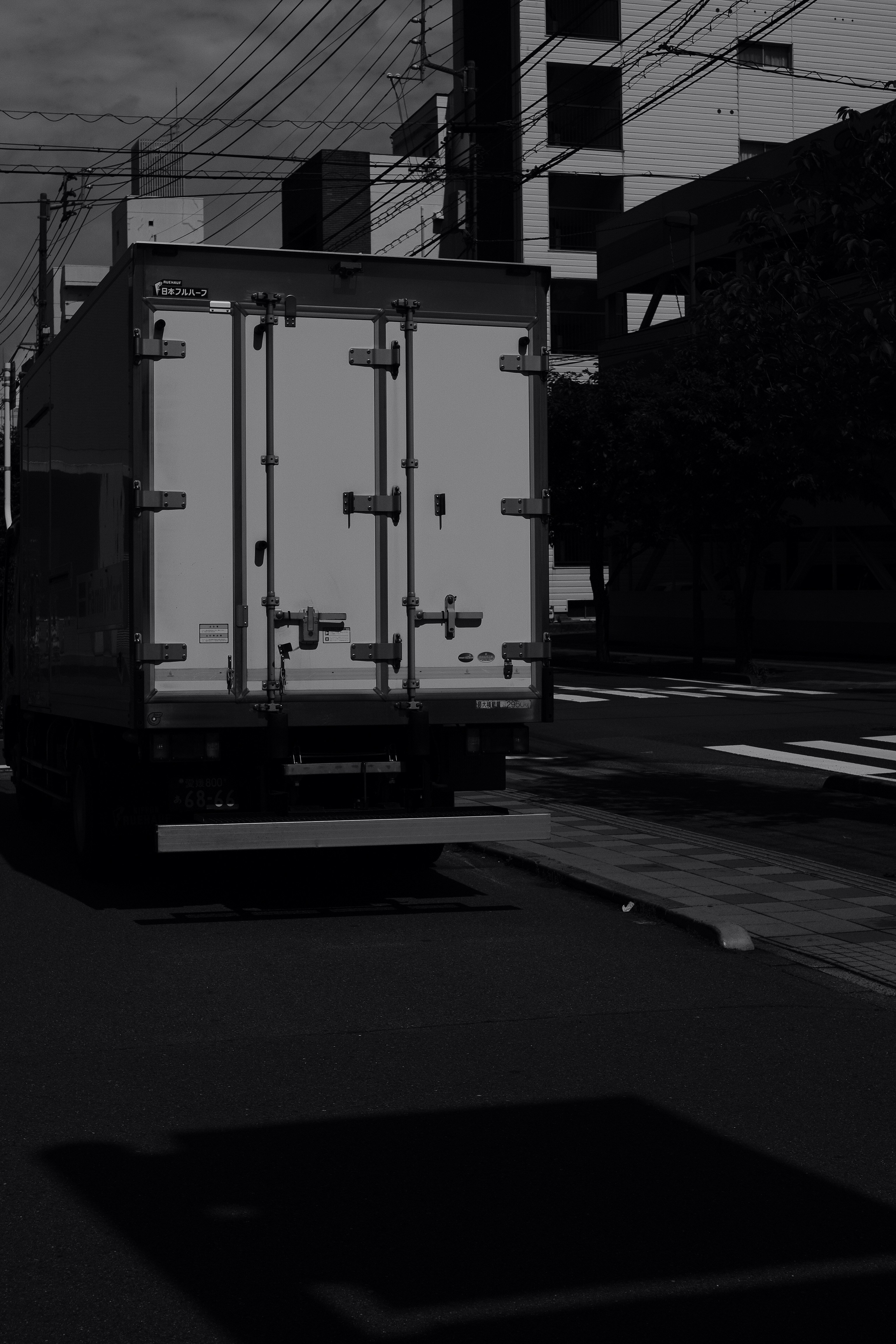 white and black concrete building