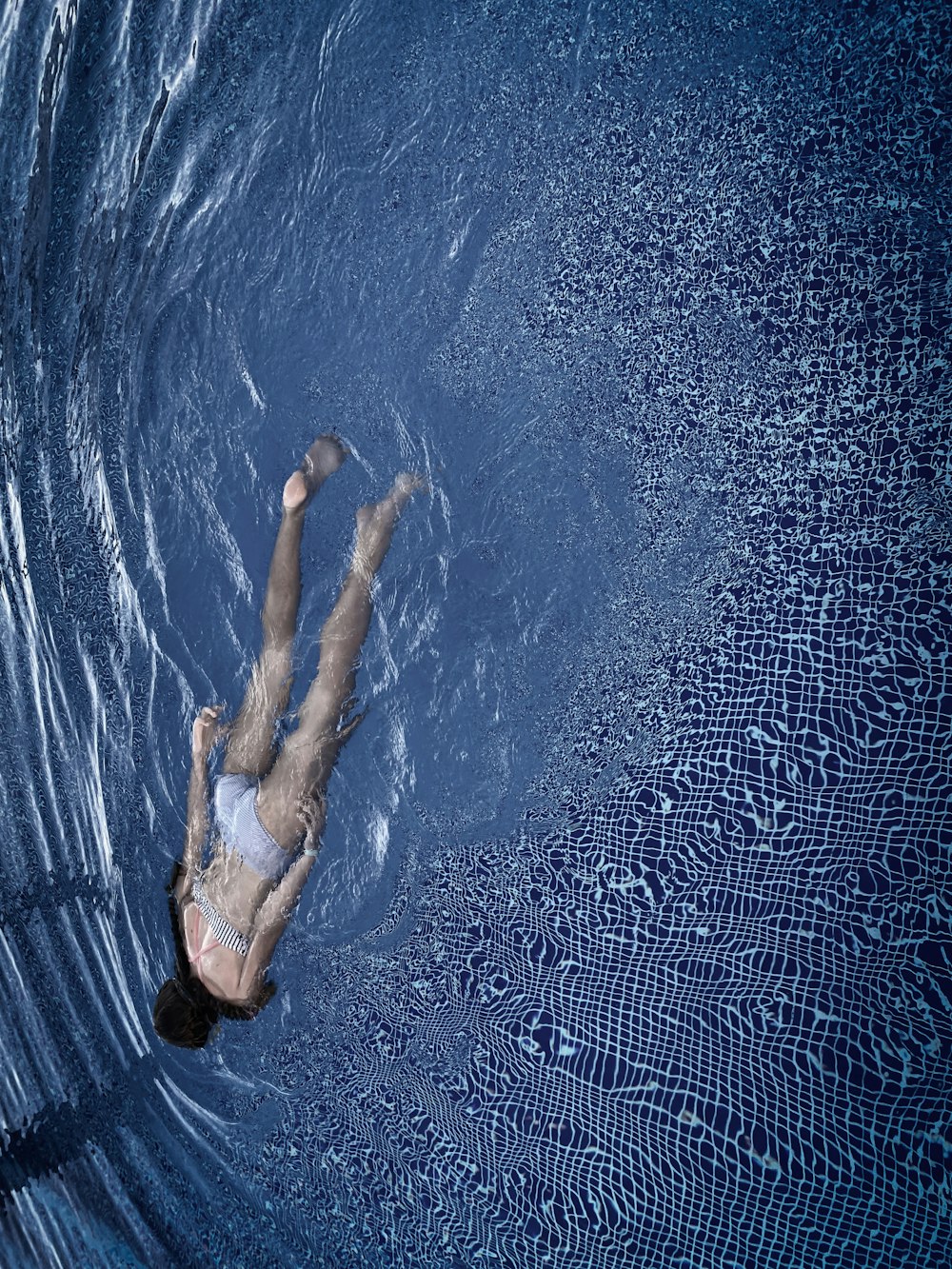 persons feet on water