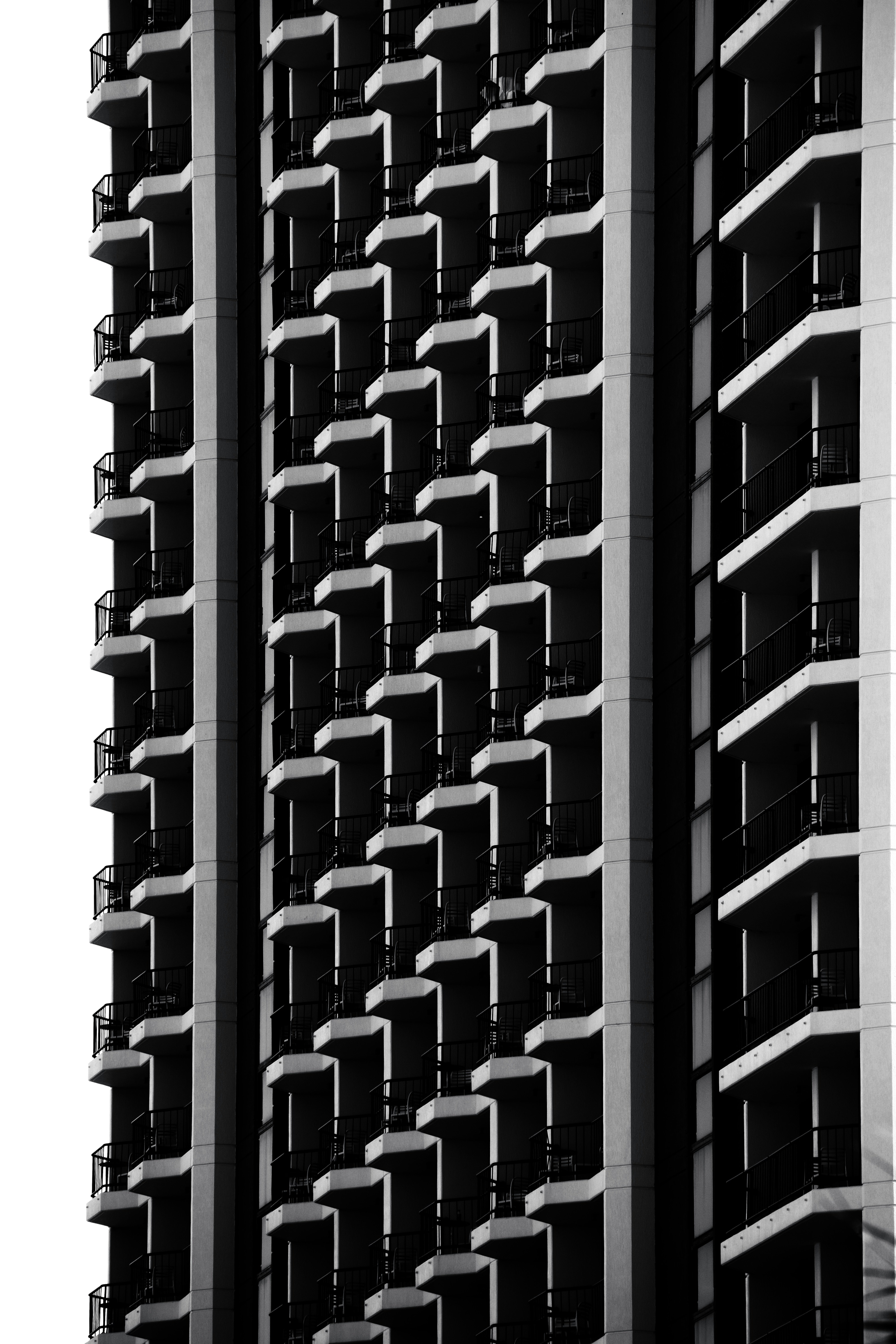 black and white bed linen