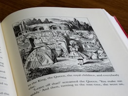An open book with diverse illustrations, representing knowledge and learning in the context of inclusion.