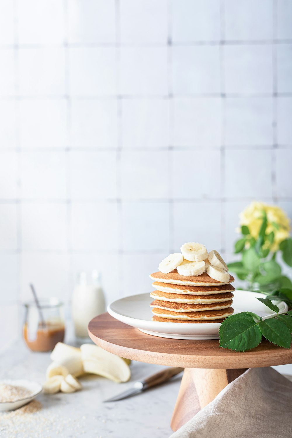 brown cookies on white ceramic plate