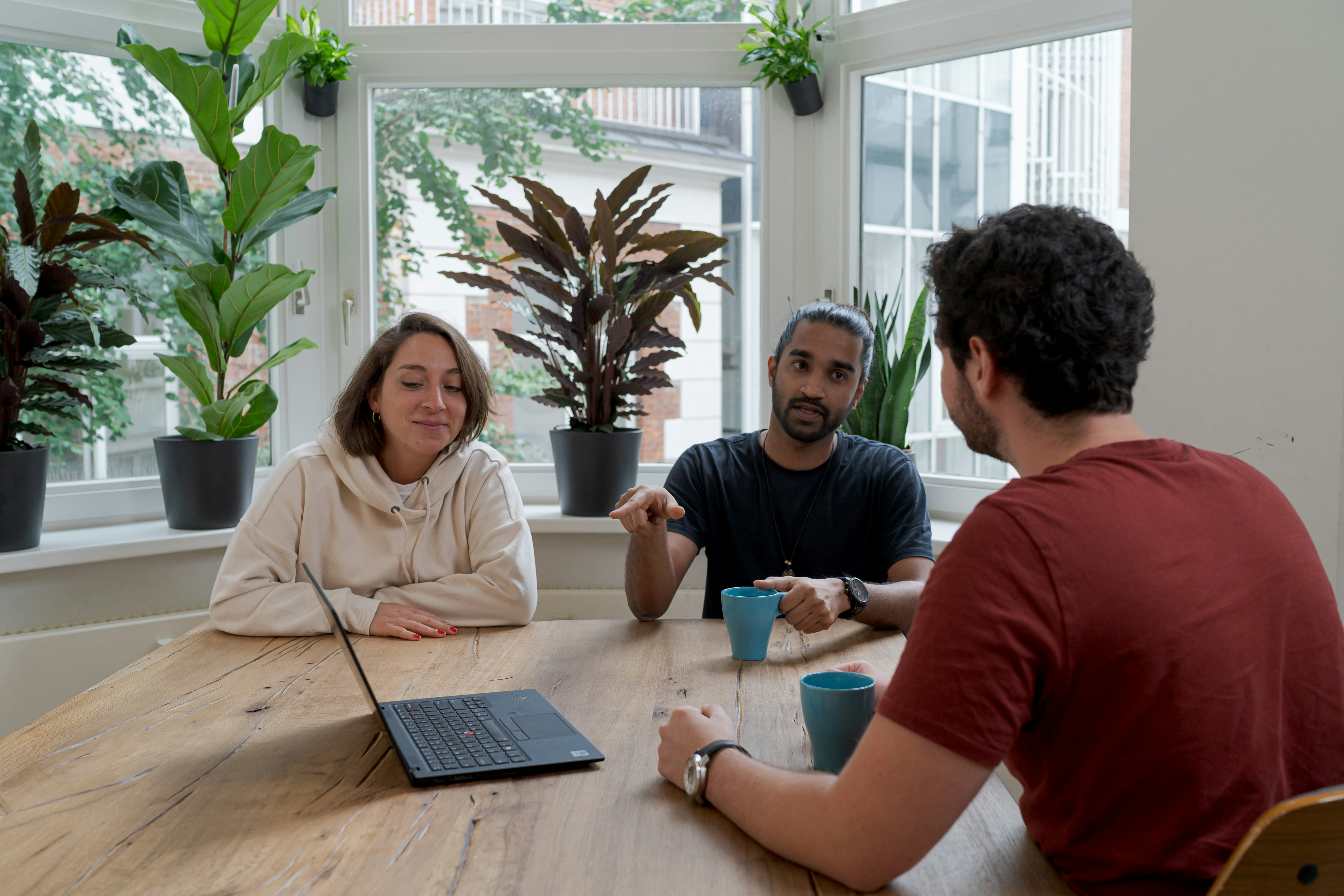 The airfocus team in their Hamburg office.