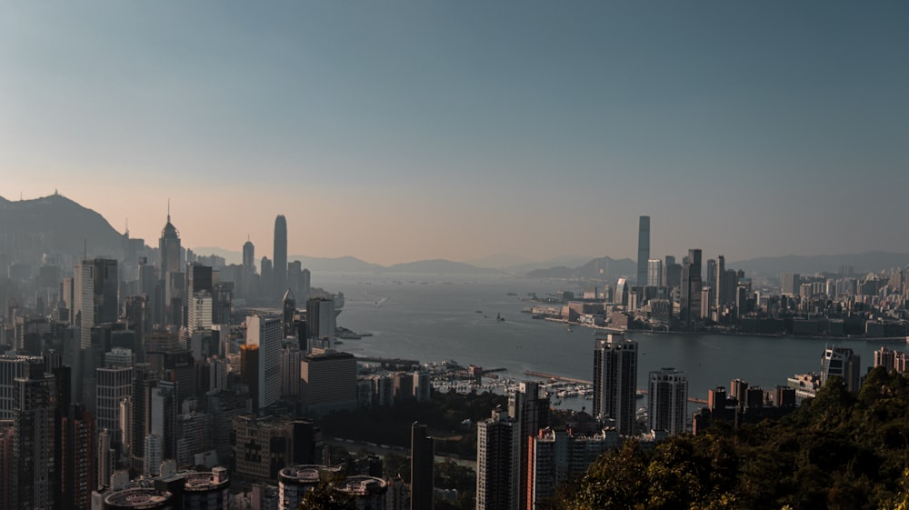 city skyline under blue sky during daytime