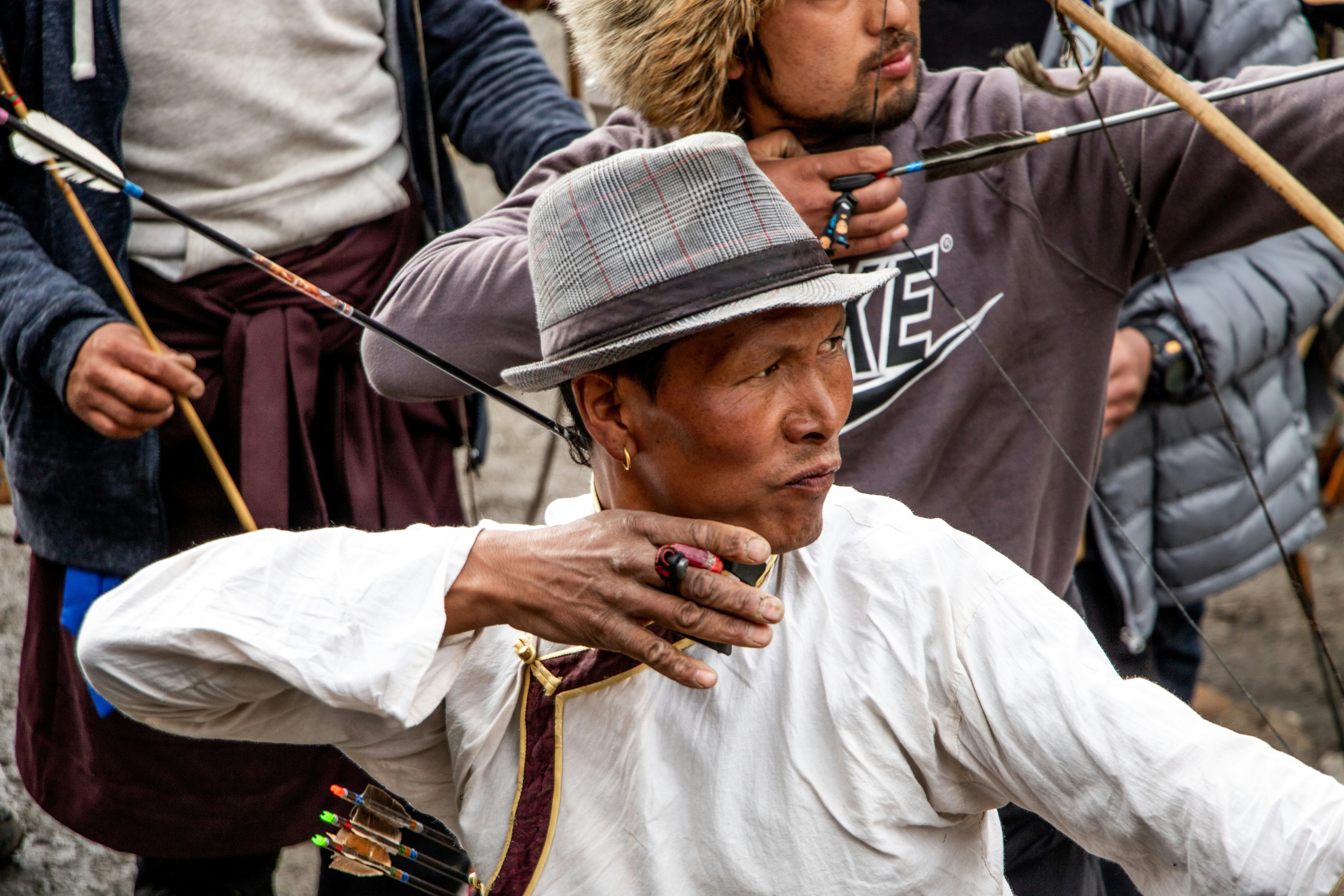 This traditional archery is played once a year in Manang during Yartung festival.