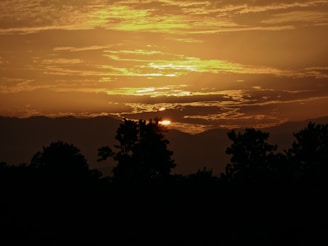 A scenic view of a sunset captured by Kirk.