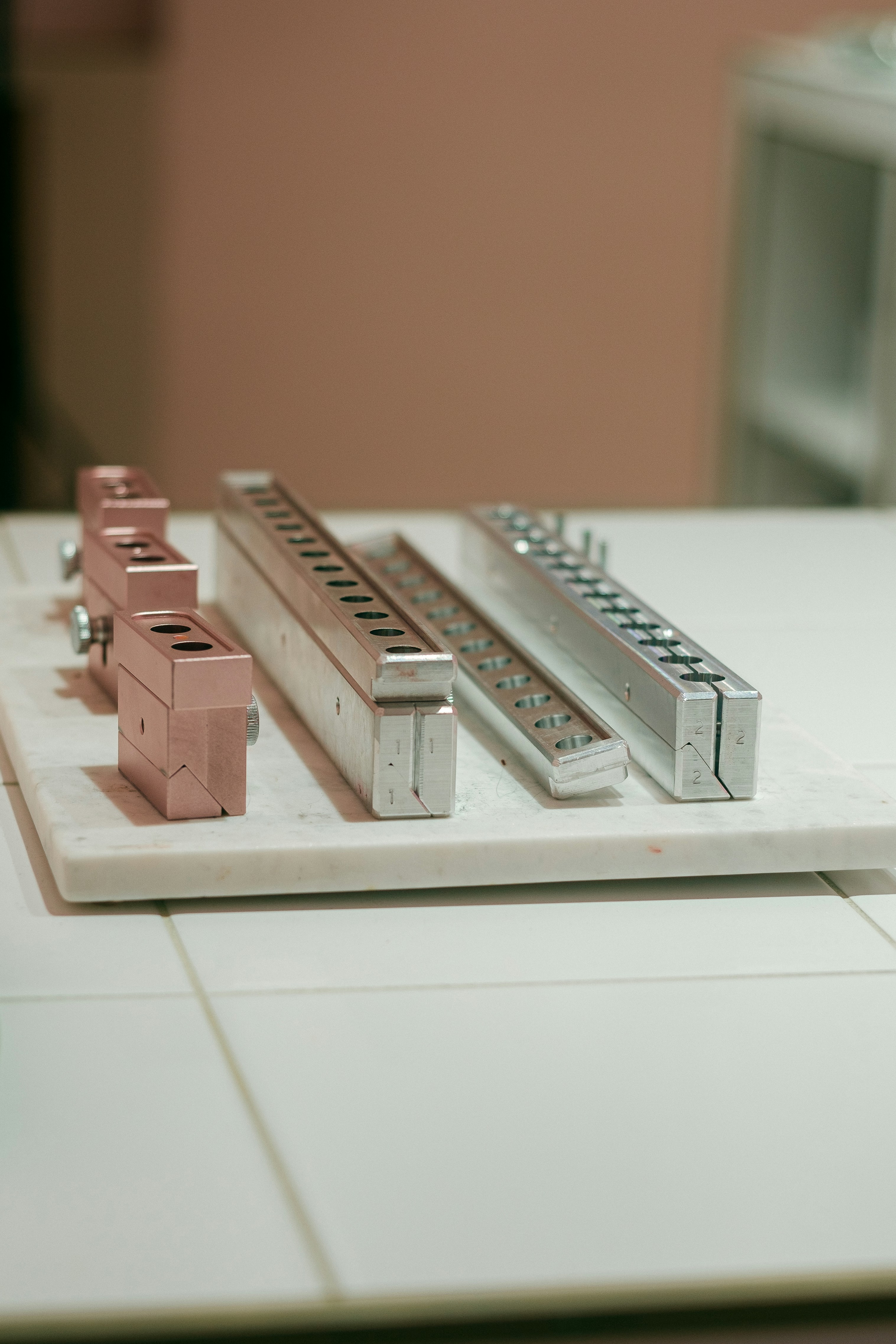 brown and white wooden house miniature