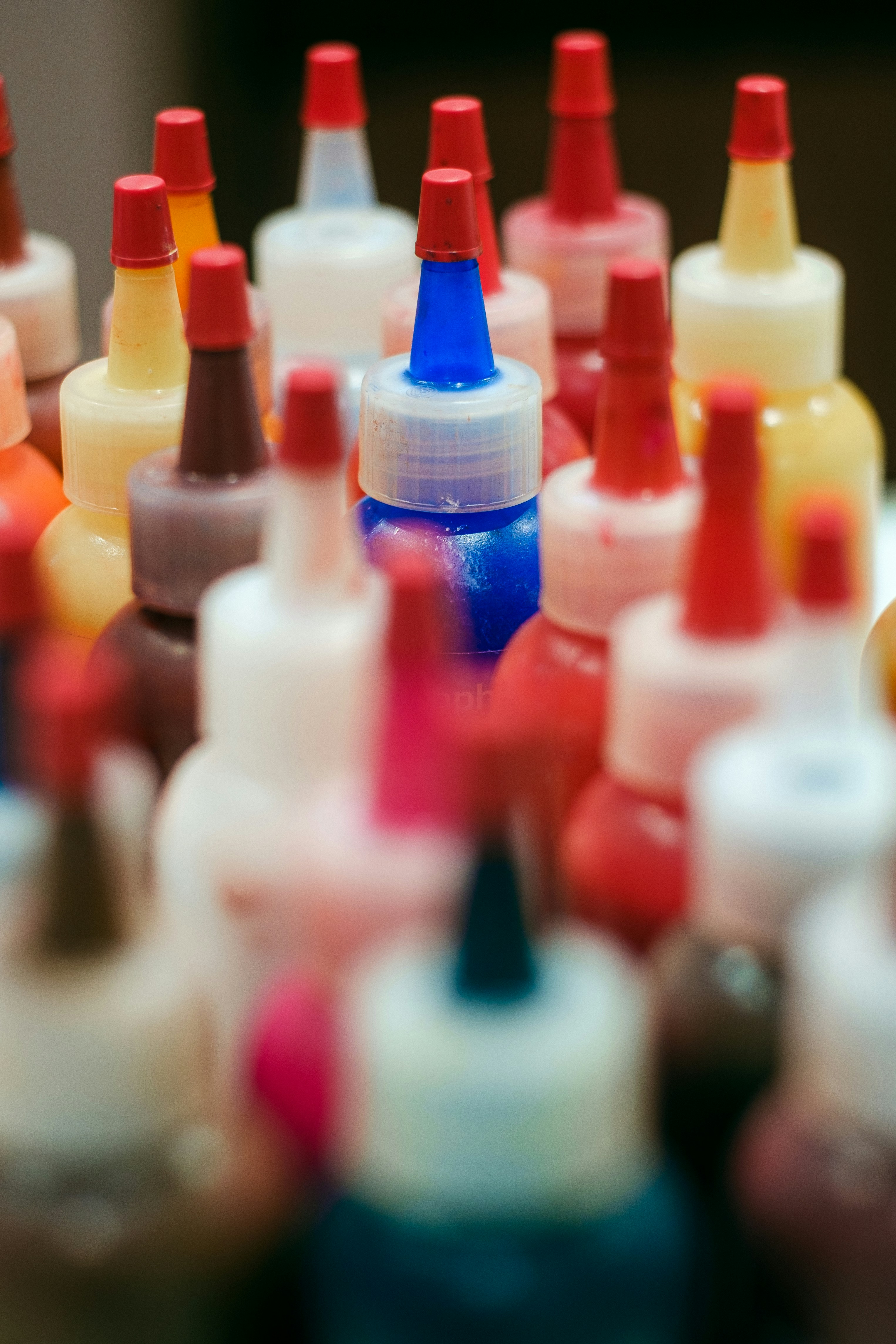 Toner cartridges and ink bottles for printers