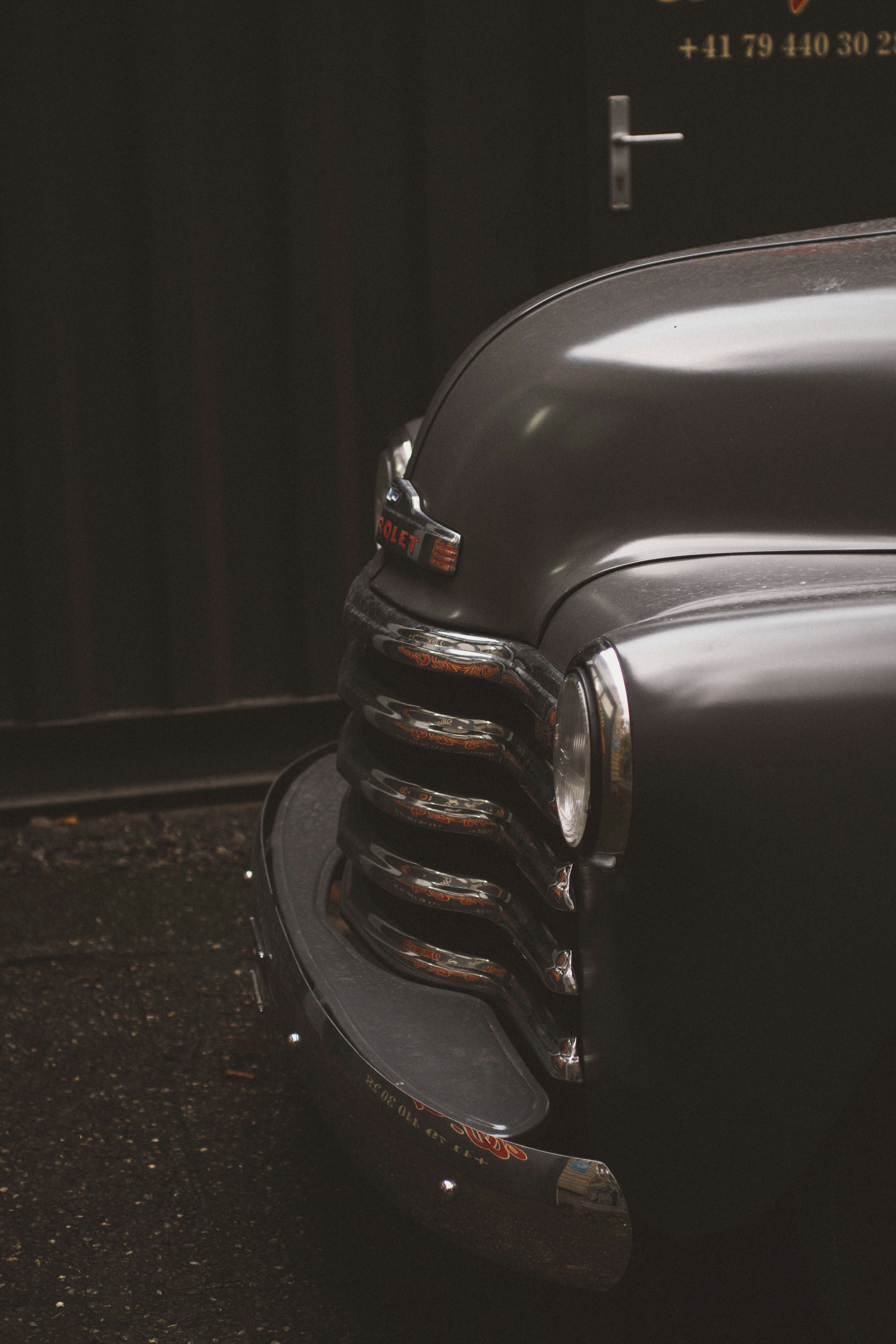 black leather car seat cover