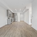 brown wooden parquet floor and white wall