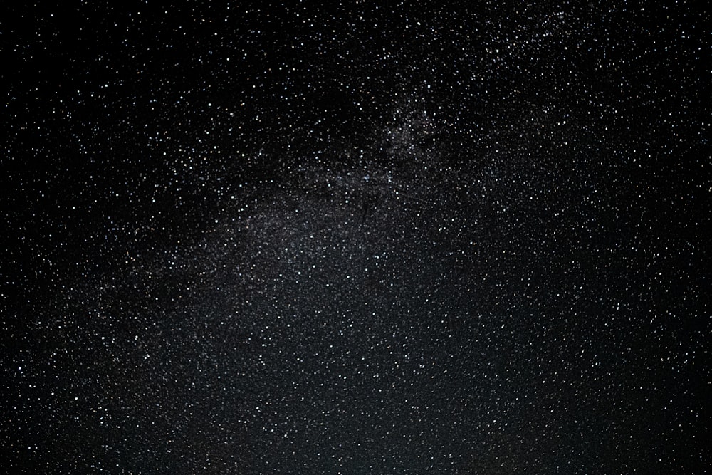 starry night sky over the starry night