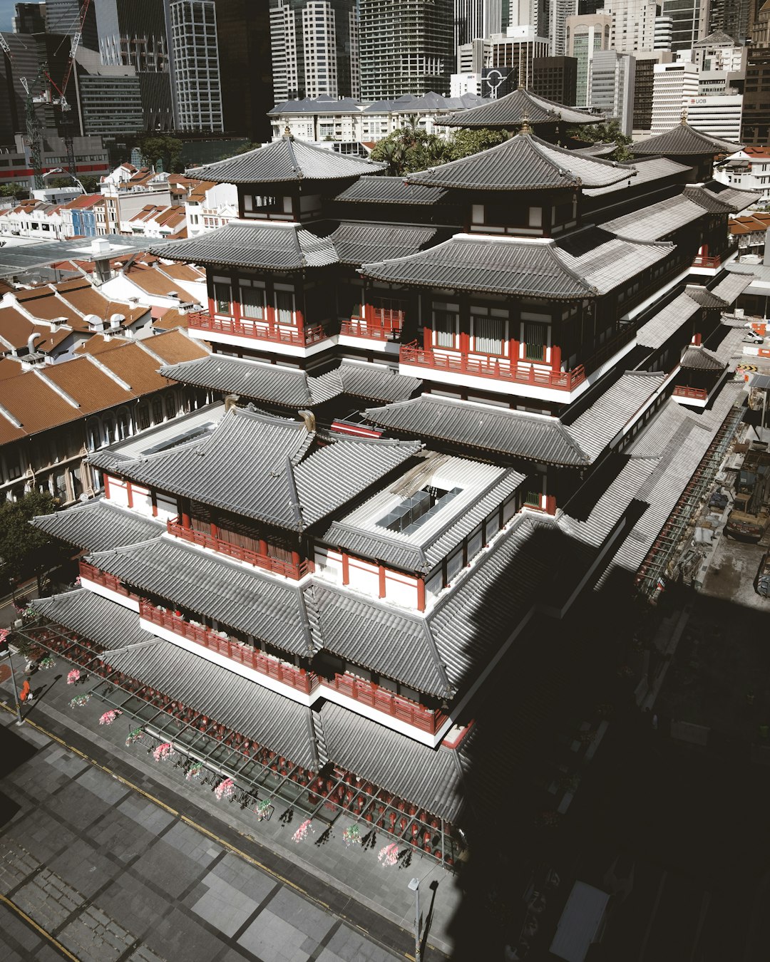 aerial view of city buildings during daytime