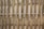 An arrangement of vertical and horizontal bamboo sticks forms a traditional woven fence. The bamboo appears natural and untreated with variations in color and texture, giving it a rustic yet organized look.