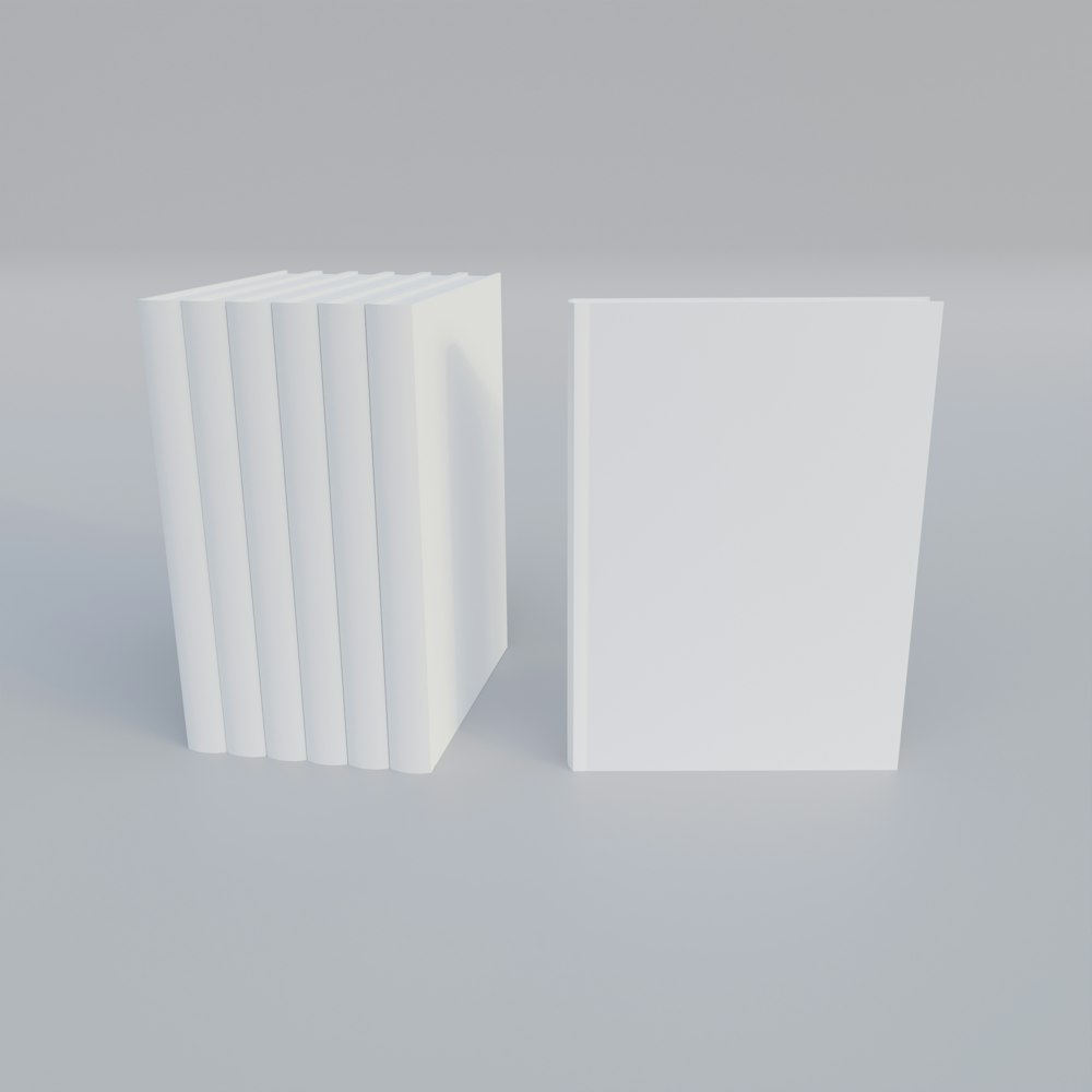 white rectangular box on white surface