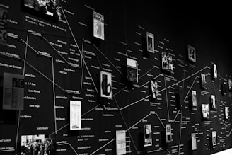 grayscale photo of a building