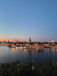 brown concrete building near body of water during daytime