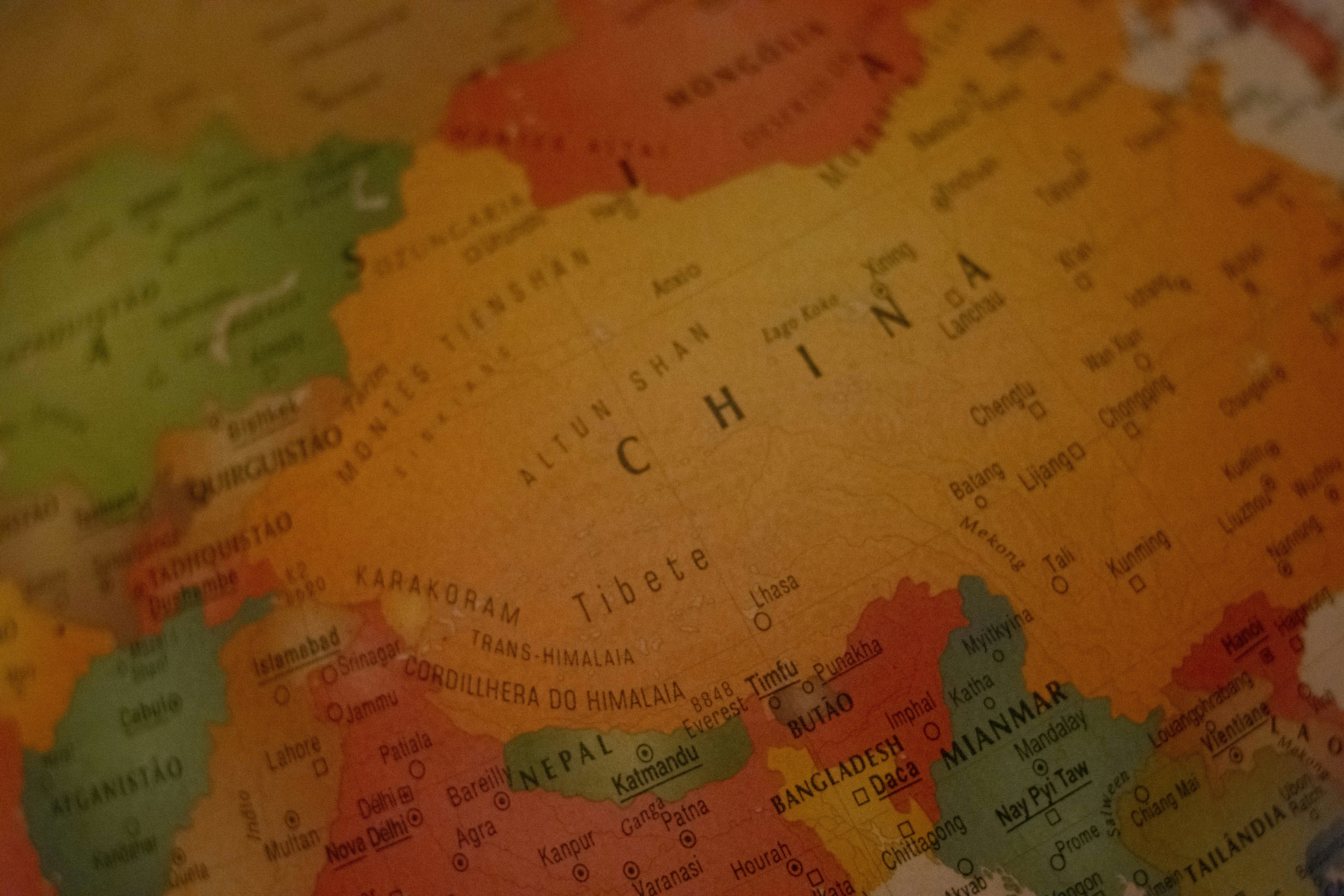 brown and green printer paper