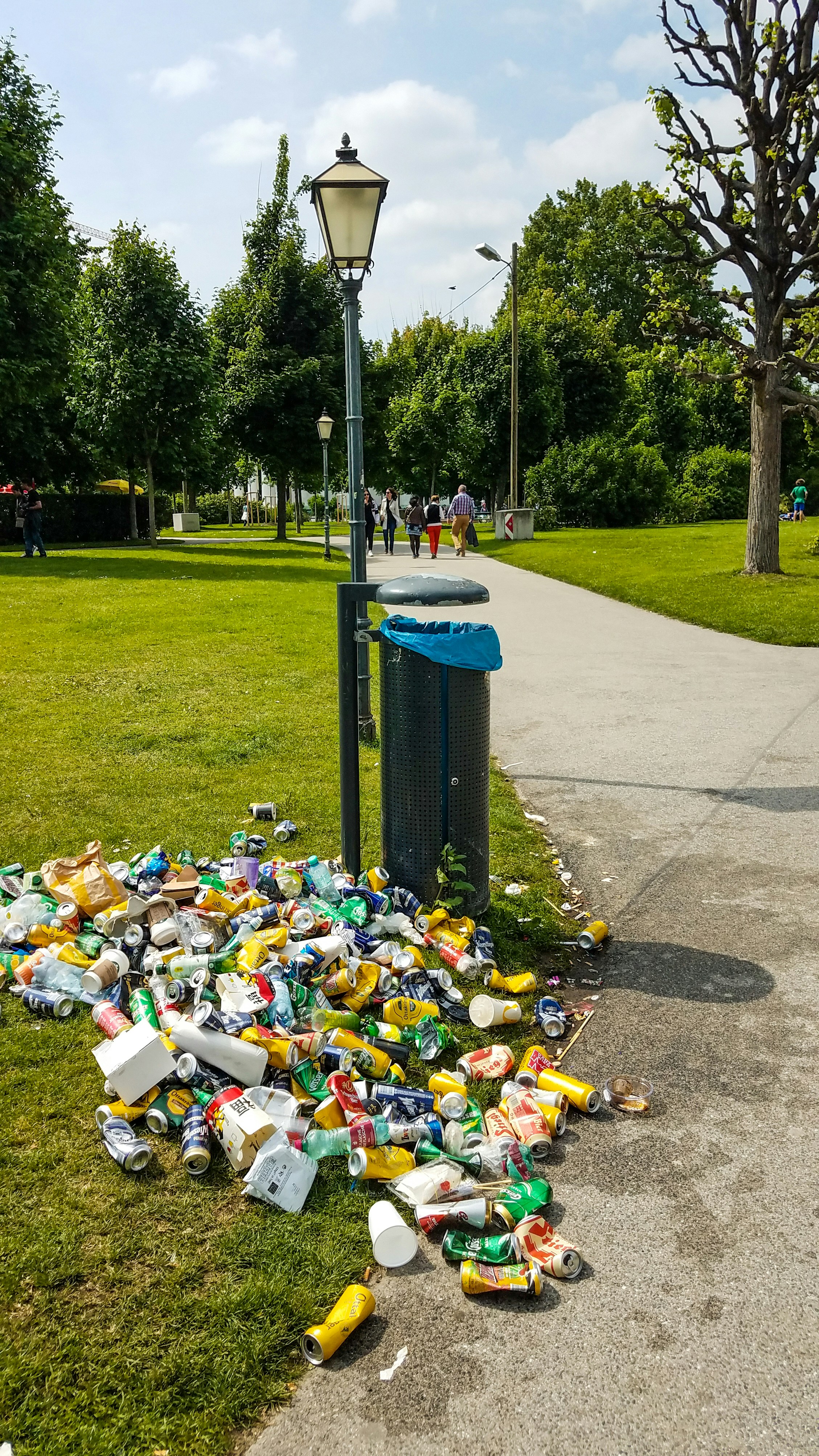 Icon-inspired Trash Cans