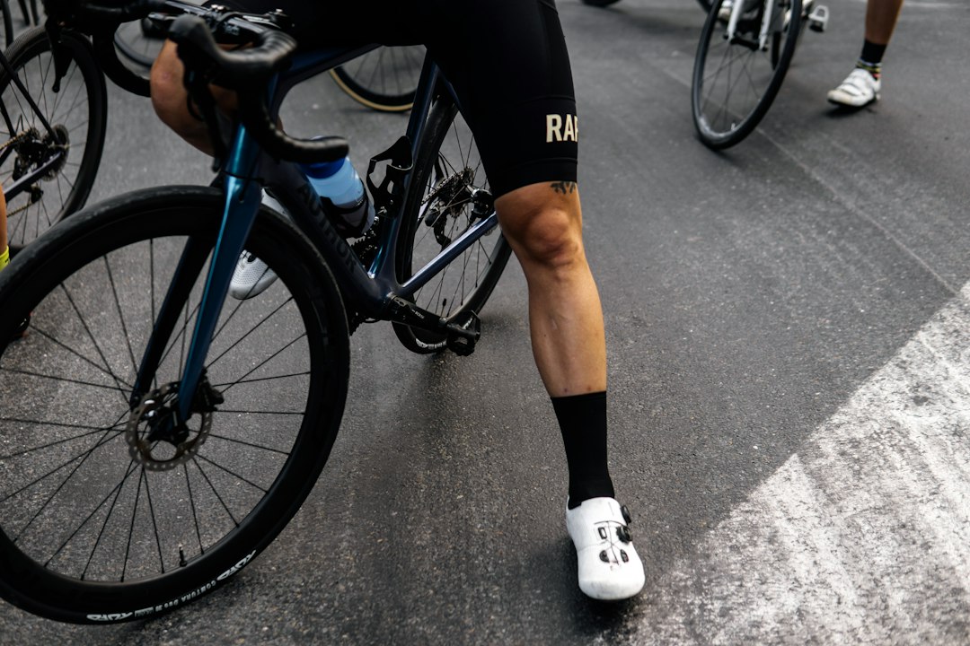 bib shorts closeup